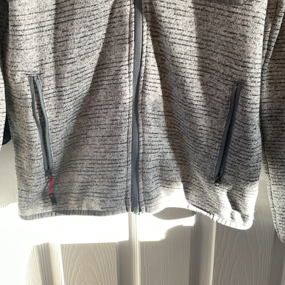 Lake & trail size M nice gray zip up jacket - Picture 4 of 4